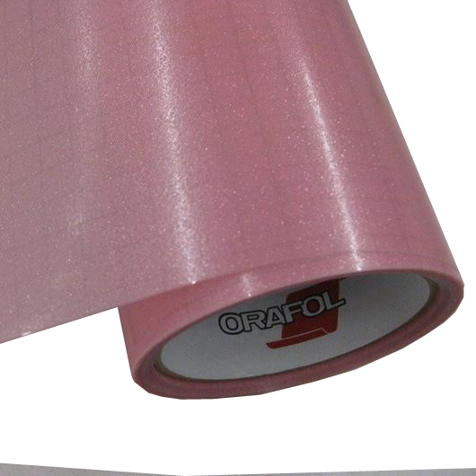 24IN SOFT PINK 8810 FROSTED GLASS - Oracal 8810 Frosted Glass Cast PVC Film
